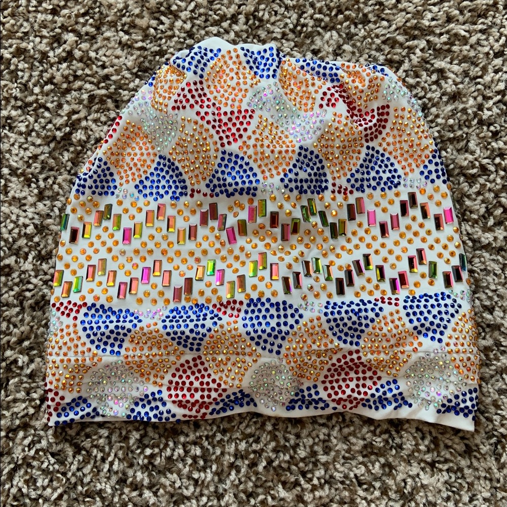 Colorful Beaded cap